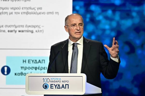 ΕΥΔΑΠ: Επενδυτικό πρόγραμμα ύψους 2,5 δισ. ευρώ για τον μετασχηματισμό του υδροδοτικού μοντέλου της Αττικής