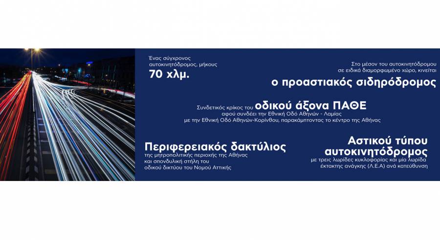 ΤΑΙΠΕΔ: Υποβολή Εκδήλωσης Ενδιαφέροντος από οκτώ επενδυτικά σχήματα για τη νέα παραχώρηση της Αττικής Οδού