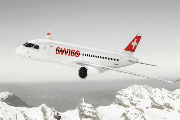 Swiss: Ανοδική η πορεία της τον Φεβρουάριο