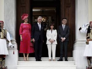 Τι συζήτησε η Πρόεδρος της Δημοκρατίας με το βασιλικό ζεύγος του Βελγίου
