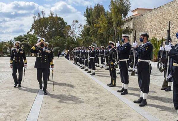 Τελετή παράδοσης - παραλαβής καθηκόντων διοικητού Σχολής Ναυτικών Δοκίμων