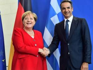 Στην Αθήνα απόψε η Άνγκελα Μέρκελ - Την Παρασκευή στο Μέγαρο Μαξίμου η συνάντηση με τον Κυρ. Μητσοτάκη