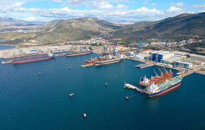 Ψήφος εμπιστοσύνης των ναυτιλιακών εταιρειών στα Ναυπηγεία Σκαραμαγκά και την DK Fotinakis