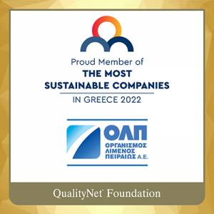 ΟΛΠ ΑΕ: Ανάμεσα στις πιο Βιώσιμες Εταιρείες στην Ελλάδα 2022