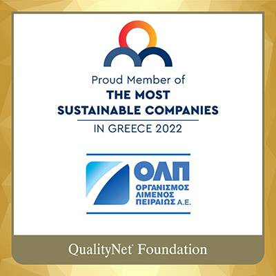 ΟΛΠ ΑΕ: Ανάμεσα στις πιο Βιώσιμες Εταιρείες στην Ελλάδα 2022