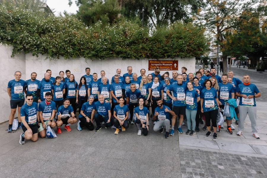 H Novo Nordisk Hellas στον 41ο Αυθεντικό Μαραθώνιο της Αθήνας 2024