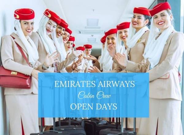 Emirates: Open Day σε Αθήνα και Θεσσαλονίκη για πρόσληψη αεροσυνοδών
