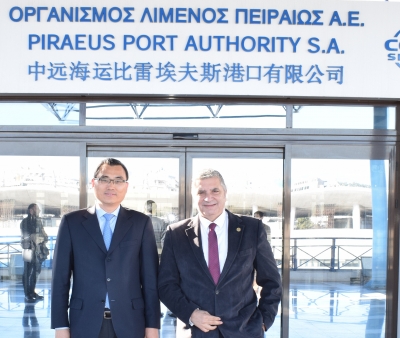 Επίσημη επίσκεψη του Περιφερειάρχη Αττικής Γ. Πατούλη στην ΟΛΠ Α.Ε.