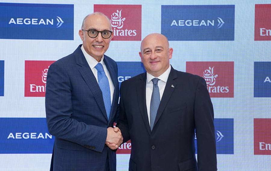 Emirates και AEGEAN διευρύνουν περαιτέρω τη συνεργασία τους