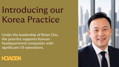 Howden US Launches Korea Practice, names Brian Cho as Managing Director