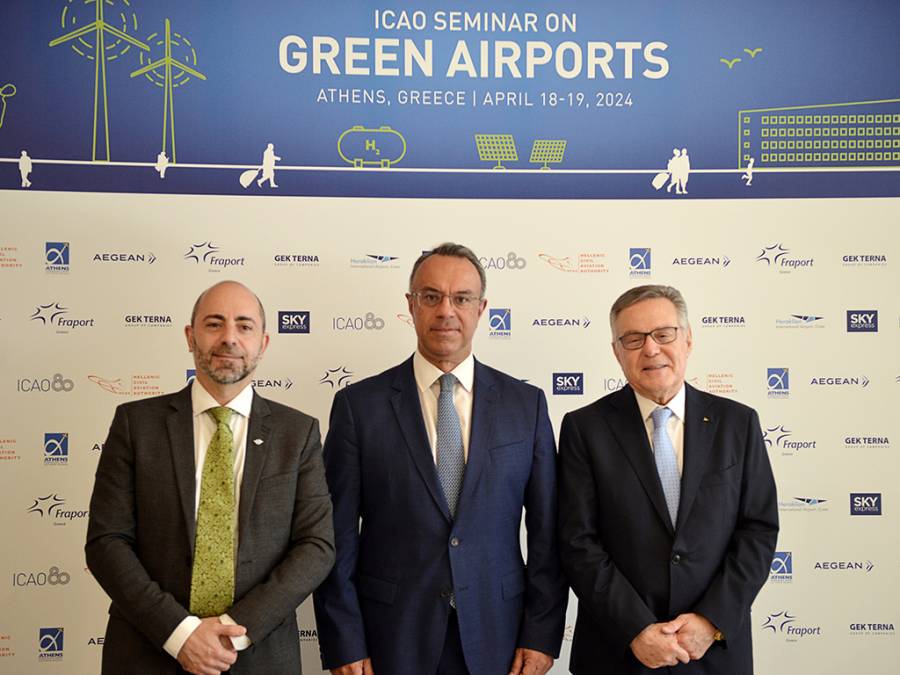 Χρ. Σταϊκούρας: Ενθαρρύνουμε τη μετάβαση σε ένα πράσινο μοντέλο αεροπορικών μεταφορών
