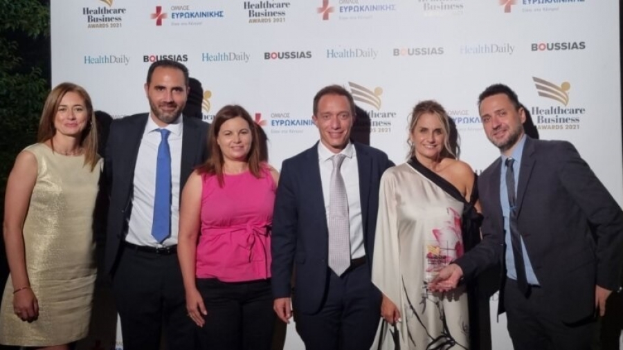Xρυσή διάκριση για την AstraZeneca στα Healthcare Business Awards 2021 στην κατηγορία «Καινοτομία &amp; Νέες Τεχνολογίες»