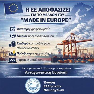 Ένωση Ελληνικών Ναυπηγείων: Κομβικός Ρόλος Ναυπηγικού Οικοσυστήματος στην Ευρωπαϊκή Στρατηγική Αυτονομία