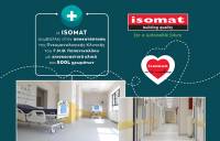 ISOMAT: Συμβάλλει στην αποκατάσταση της Πνευμονολογικής Κλινικής του Γ.Ν.Θ. Παπανικολάου