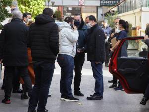 Αιφνιδιαστική επίσκεψη Άδωνι Γεωργιάδη στο τμήμα επειγόντων του ΓΝΑ "Ευαγγελισμός"