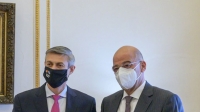 Συνάντηση Δένδια με τον πρέσβη της Μολδαβίας