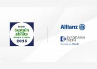 Διάκριση της Allianz Ευρωπαϊκή Πίστη στα «Bravo Sustainability Dialogues & Awards 2023» για τον «Ασφαλιστικό Γονέα»