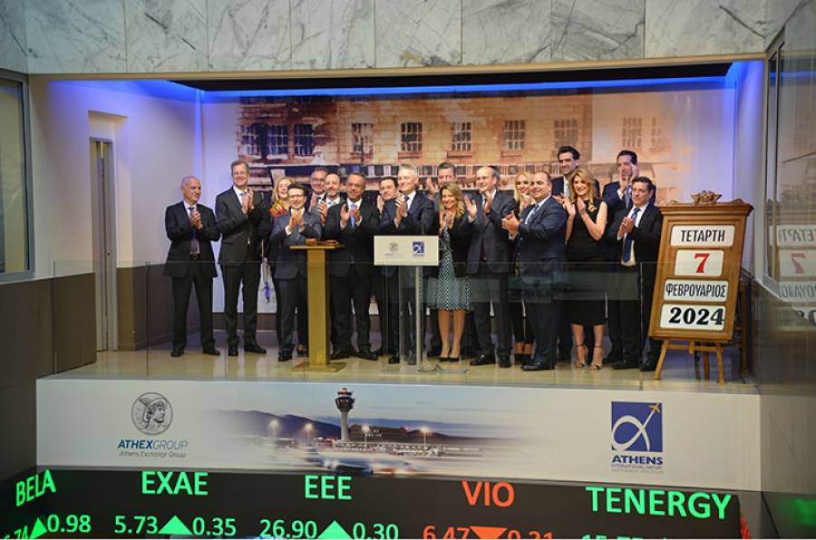 Νέα εποχή για τον Διεθνή Αερολιμένα Αθηνών (ΔΑΑ) μετά την είσοδο στο Χρηματιστήριο