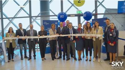 SKY express: Νέα απευθείας πτήση Θεσσαλονίκη - Ντίσελντορφ