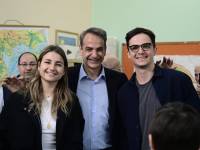 Στην Κηφισιά ψήφισε ο πρωθυπουργός Κ. Μητσοτάκης: «Σήμερα ψηφίζουμε για το μέλλον μας»
