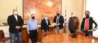 Σειρά συσκέψεων στη Μυτιλήνη για τον νέο Γ.Γ. Αιγαίου και Νησιωτικής Πολιτικής, Μανώλη Κουτουλάκη, μετά την ανάληψη των καθηκόντων του