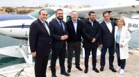 Στην πρώτη δοκιμαστική πτήση με υδροπλάνο της Hellenic Seaplanes ο Υφυπουργός Ναυτιλίας Ιω. Παππάς