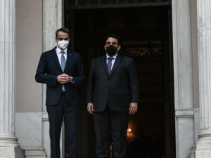 Συνάντηση Μητσοτάκη με τον Λίβυο πρόεδρο - Στο επίκεντρο η Οριοθέτηση Θαλασσίων Ζωνών