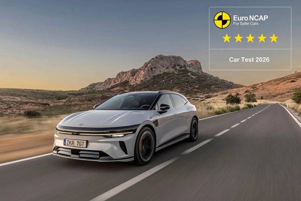Διάκριση 5 αστέρων για το Zeekr 7GT στο Euro NCAP