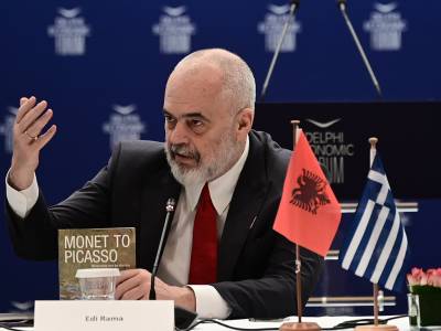 Στο κλειστό Γαλατσίου η συγκέντρωση του Αλβανού πρωθυπουργού Έντι Ράμα για τους ομογενείς