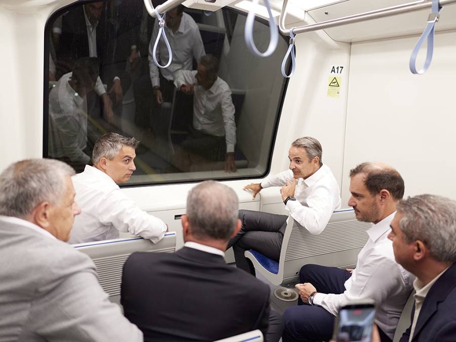 Παραδόθηκε η επέκταση του Μετρό Θεσσαλονίκης στην Καλαμαριά – Μητσοτάκης: «Το είπαμε και το κάναμε»