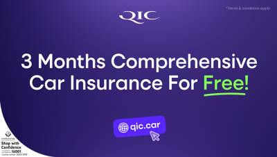 QIC Offers New Customers 3 Months of Comprehensive Car Insurance for Free