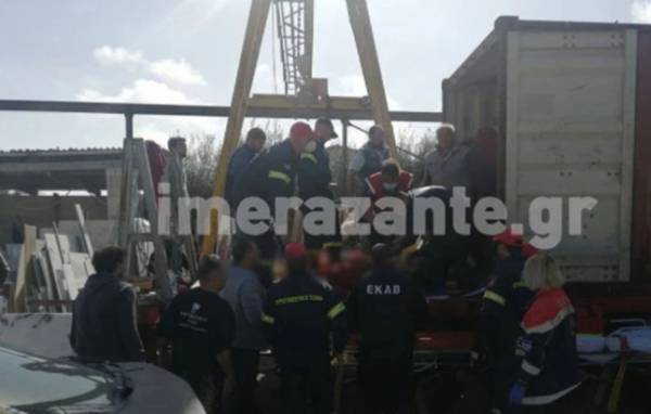 Ζάκυνθος: Εργάτες καταπλακώθηκαν από μάρμαρα σε επιχείρηση - Ένας νεκρός