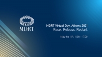 Στις 14 Μαΐου το MDRT Athens Virtual Day “Reset. Refocus. Restart”
