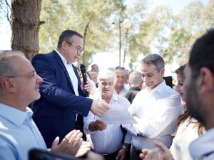 Μητσοτάκης από Εύβοια: «Πρώτη προτεραιότητα η ακρίβεια και ο έλεγχος της αγοράς»