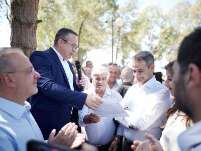 Μητσοτάκης από Εύβοια: «Πρώτη προτεραιότητα η ακρίβεια και ο έλεγχος της αγοράς»