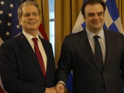 Συνάντηση Κυρ. Πιερρακάκη με τον Αντικαγκελάριο και Ομοσπονδιακό Υπουργό Οικονομικών της Γερμανίας