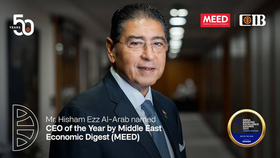 Middle East Economic Digest (MEED) Names Hisham Ezz Al-Arab CEO of the Year