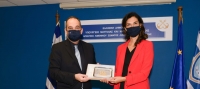 Επίσκεψη της Πρέσβειρας της Ιταλικής Δημοκρατίας στο Υπουργείο Ναυτιλίας και Νησιωτικής Πολιτικής