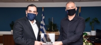 Συνάντηση ΥΦΥ.ΝΑ.Ν.Π κ. Κώστα Κατσαφάδου με τον Δήμαρχο Πειραιά κ. Γιάννη Μώραλη
