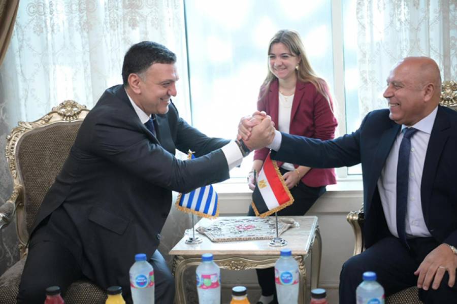 Κάιρο - Κικίλιας με Al Wazir: «Ενισχύουμε τη συνεργασία σε ναυτιλία, λιμάνια και διεθνείς οργανισμούς»