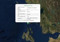 Σεισμός 4 Ρίχτερ στη Λευκάδα