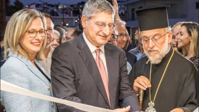 Εθνική Τράπεζα: Εγκαινίασε νέο κατάστημα στον Αρχάγγελο της Ρόδου