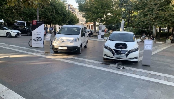 Τα Nissan LEAF &amp; e-NV200 στην Ευρωπαϊκή Εβδομάδα Κινητικότητας της Λάρισας