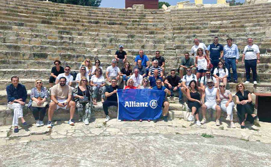 Allianz: Ταξίδι επιβράβευσης στην Κύπρο για το Δίκτυο Πωλήσεων Αποκλειστικής Συνεργασίας