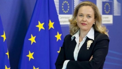 Πρώτη υποψήφια πρόεδρος του Eurogroup η Ισπανίδα υπουργός Οικονομικών, Νάντια Καλβίνιο