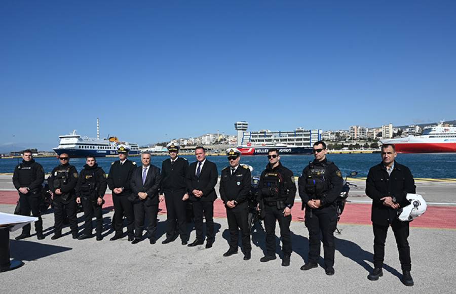 PPA S.A.: Implementation of Donation of Six (6) Motorcycles to the Hellenic Coast Guard