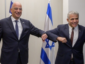 Οι παράνομες τουρκικές ενέργειες στο επίκεντρο των συνομιλιών των ΥΠΕΞ Ελλάδας-Ισραήλ