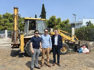 Piraeus Port Authority Provides Practical Support to the Municipality of Salamina for the Restoration of Recent Wildfire Affected Areas