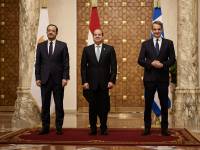 Κ. Μητσοτάκης από Αίγυπτο: Πρέπει να υπάρξει κατάπαυση του πυρός στη Γάζα και απελευθέρωση των ομήρων