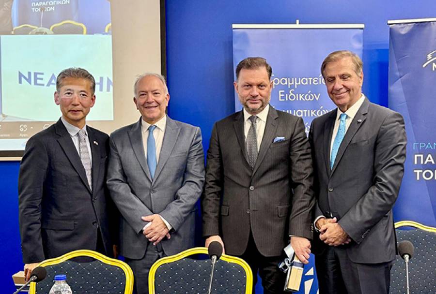 Στ. Γκίκας: «Γόνιμο το έδαφος για συνεργασίες και συμπράξεις στον ναυπηγοεπισκευαστικό τομέα μεταξύ Ελλάδας και Ν. Κορέας»